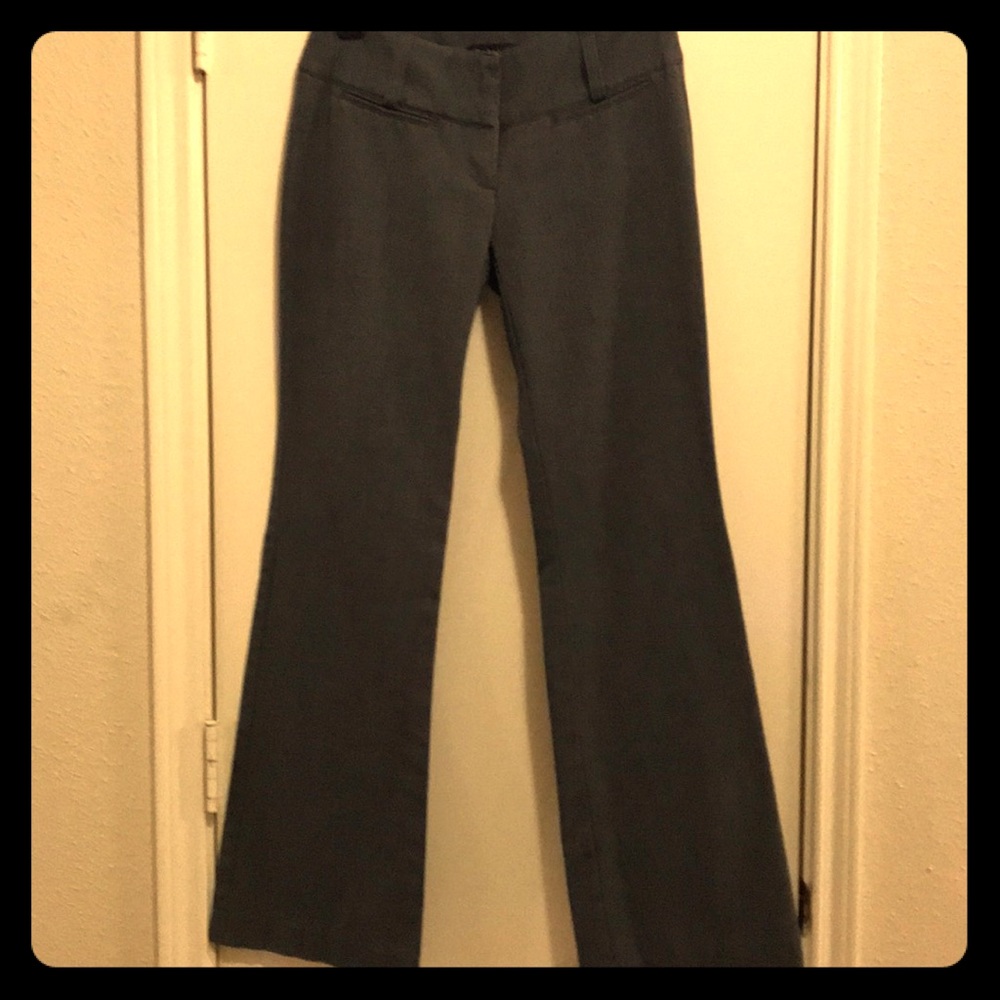 Dark grey dress slacks